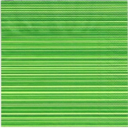 Serwetka  -3166-     zielone pasy